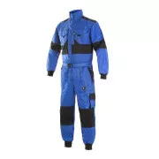 Kombinezon CXS LUXY ALASKA, zimski, moški, modro-črn, velikost 60-62