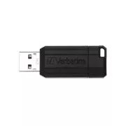 VERBATIM Flash disk 64 GB USB 2.0 Store 'n' Go PinStripe, črn
