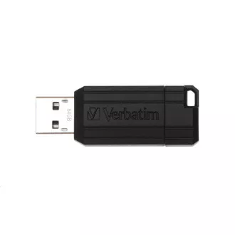 VERBATIM Flash disk 64 GB USB 2.0 Store 'n' Go PinStripe, črn