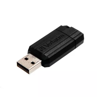VERBATIM Flash disk 64 GB USB 2.0 Store 'n' Go PinStripe, črn