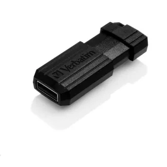 VERBATIM Flash disk 64 GB USB 2.0 Store 'n' Go PinStripe, črn
