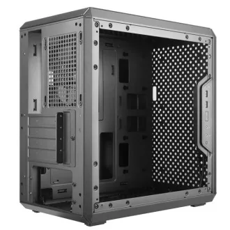 Ohišje Cooler Master MasterBox Q300L, mATX, prozorna stranica, 1x 120mm ventilator, črno