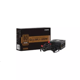 Napajalnik ZALMAN ZM650-GVII GigaMax, 650W, izkoristek 88%