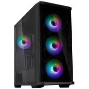 Zalman Z10 Duo / ATX / 4x120 mm ventilator ARGB / 2xUSB 3.0 / USB-C / kaljeno steklo