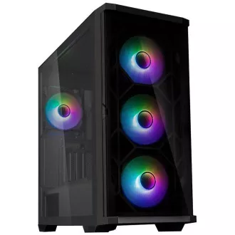 Zalman Z10 Duo / ATX / 4x120 mm ventilator ARGB / 2xUSB 3.0 / USB-C / kaljeno steklo