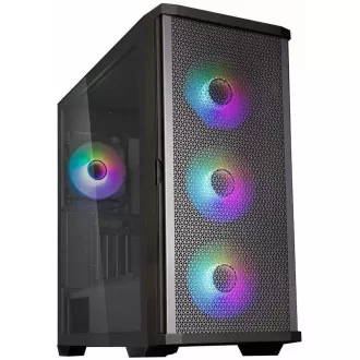 Zalman Z10 Duo / ATX / 4x120 mm ventilator ARGB / 2xUSB 3.0 / USB-C / kaljeno steklo