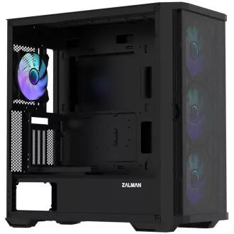 Zalman Z10 Duo / ATX / 4x120 mm ventilator ARGB / 2xUSB 3.0 / USB-C / kaljeno steklo