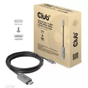 Club3D Kabel USB-C do HDMI, 4K120Hz 8K60Hz HDR10 z DSC1.2, aktivni kabel, M/M, 3 m