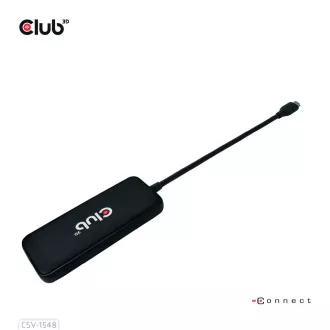 Club3D vozlišče 1xUSB-C do 4xUSB-C, 10Gbps, PD 3.0