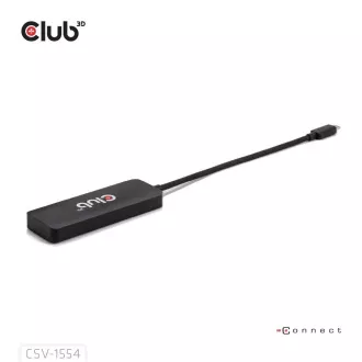 Club3D Hub MST USB-C na 3xHDMI, enojni: 8K30Hz, trojni: 4K60Hz