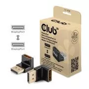 Club3D adapter DisplayPort na DisplayPort 1.4, 4K120Hz, 8K30Hz, 90°