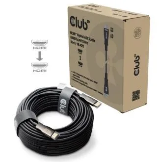Club3D Aktivni hibridni optični kabel HDMI 2.1 8K60Hz/4K120Hz, (M/M), 30 m Club3D Aktivni hibridni optični kabel HDMI 2.1 8K60Hz/4K120Hz, (M/M), 30 m