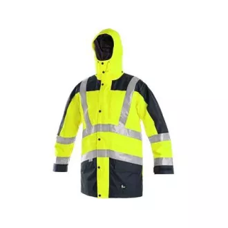 Moška odsevna jakna LONDON, 5v1, rumeno-modra, velikost 5,5 mm, w. M
