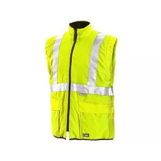 Moška odsevna jakna LONDON, 5v1, rumeno-modra, velikost 5,5 mm, w. M