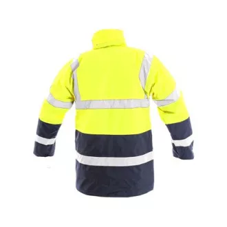Moška odsevna jakna OXFORD, rumeno-modra, velikost. XL Moška odsevna jakna OXFORD, rumeno-modra, velikost. XL