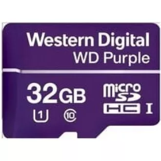 WD MicroSDHC kartica 32GB vijolične barve WDD032G1P0C razred 10, 16TBW