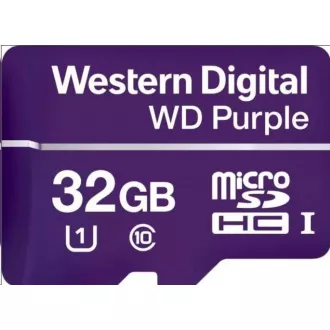 WD MicroSDHC kartica 32GB vijolične barve WDD032G1P0C razred 10, 16TBW
