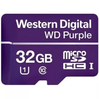 WD MicroSDHC kartica 32GB vijolične barve WDD032G1P0C razred 10, 16TBW