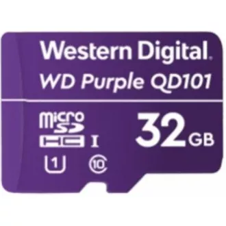 WD MicroSDHC kartica 32GB vijolične barve WDD032G1P0C razred 10, 16TBW