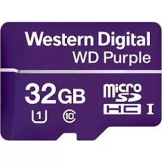 WD MicroSDHC kartica 32GB vijolične barve WDD032G1P0C razred 10, 16TBW