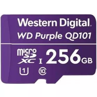 Kartica WD MicroSDXC 256 GB vijolične barve WDD256G1P0C razred 10 (R:100/W:60 MB/s) Kartica WD MicroSDXC 256 GB vijolične barve WDD256G1P0C razred 10 (R:100/W:60 MB/s)