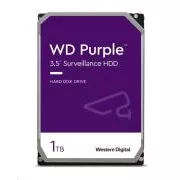WD PURPLE WD11PURZ 1TB, SATA III 3,5", 64MB 5400RPM, 110MB/s, nizka raven hrupa, CMR