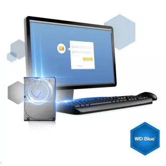 WD BLUE WD10EARZ 1TB, SATA III 3,5", 64MB 5400RPM, 150MB/s, CMR WD BLUE WD10EARZ 1TB, SATA III 3,5", 64MB 5400RPM, 150MB/s, CMR