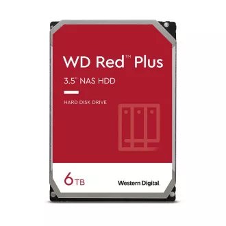 WD RED PLUS NAS WD80EFPX 8TB, SATA III 3,5", 256MB 5400RPM, 215MB/s, CMR