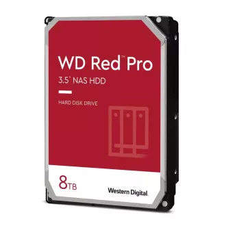 WD RED Pro NAS WD8005FFBX 8TB, SATA III 3,5", 256MB 7200RPM, 235MB/s, CMR