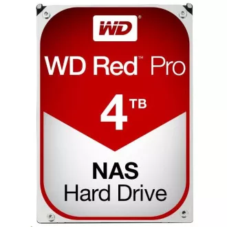 WD RED Pro NAS WD4005FFBX 4TB, SATA III 3,5", 256MB 7200RPM, 217MB/s, CMR