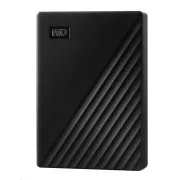 WD My Passport Portable 6 TB, zunanji trdi disk, USB 3.0, črn