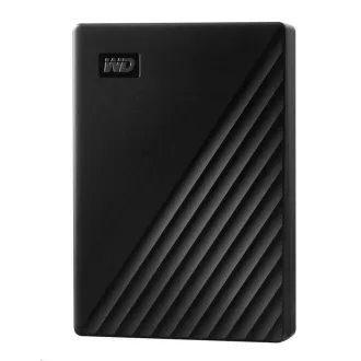WD My Passport Portable 6 TB, zunanji trdi disk, USB 3.0, črn