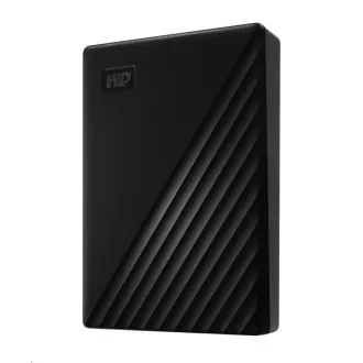 WD My Passport Portable 6 TB, zunanji trdi disk, USB 3.0, črn