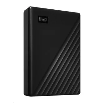 WD My Passport Portable 6 TB, zunanji trdi disk, USB 3.0, črn