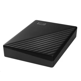 WD My Passport Portable 6 TB, zunanji trdi disk, USB 3.0, črn