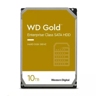 WD GOLD WD103KRYZ 10TB, SATA III 3,5", 256MB 7200RPM, 262MB/s, CMR, Enterprise WD GOLD WD103KRYZ 10TB, SATA III 3,5", 256MB 7200RPM, 262MB/s, CMR, Enterprise