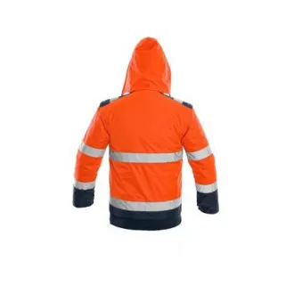 Jakna CXS LUTON, odsevna, moška, oranžno-modra, velikost M Jakna CXS LUTON, odsevna, moška, oranžno-modra, velikost M