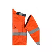 Jakna LUTON, opozorilna, oranžno-modra, velikost 2XL