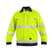 CXS NORWICH, moška opozorilna bluza, rumeno-modra, velikost 48