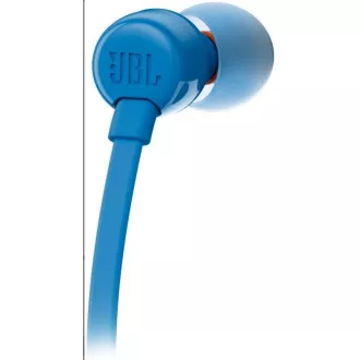 JBL T110 Črne naglavne slušalke, 3, 5 mm priključek, mikrofon, modre JBL T110 Črne naglavne slušalke, 3, 5 mm priključek, mikrofon, modre