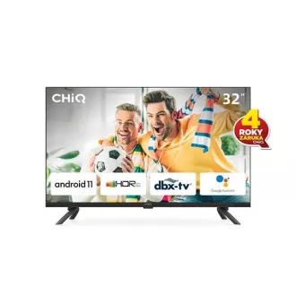 Televizor CHiQ L32G7L 32", HD, pametni, Android 11, dbx-tv, Dolby Audio, brez okvirja Televizor CHiQ L32G7L 32", HD, pametni, Android 11, dbx-tv, Dolby Audio, brez okvirja