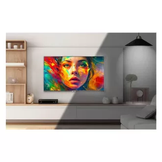 Televizor CHiQ U55QM8E 55", UHD, QLED, pametni, Google TV, dbx-tv, Dolby Audio, brez okvirja