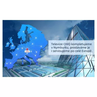 Televizor CHiQ U55QM8E 55", UHD, QLED, pametni, Google TV, dbx-tv, Dolby Audio, brez okvirja