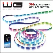 WG - Pametni LED trak WG18, 3 metre, z aplikacijo, IP 65, USB-A