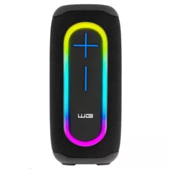 WG - Zvočnik Bluetooth WG AirFlex PureBeats, 40 W, TWS, LED, črn