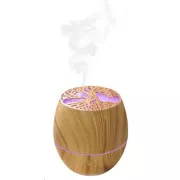 WG - Aroma difuzor   vlažilec zraka   LED svetilka, drevo