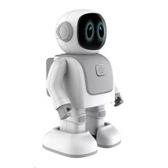 WG - Robot z zvočnikom, bluetooth, APP, ples, bela