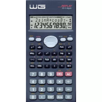 WG - Kalkulator WG2 MathMaster Pro, znanstveni, črn