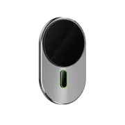 WG - Avtomobilski polnilec WG 27, 15 W, z brezžičnim polnjenjem za telefone iPhone s podporo MagSafe, siv