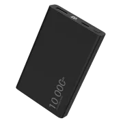 WG - Power Bank 10000 mAh, USB-C PD 20W   USB-A 22,5W, črna